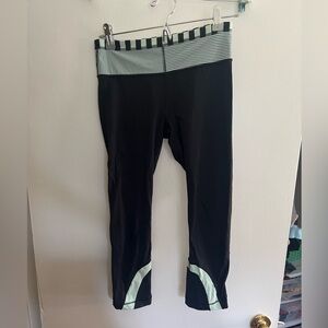 Lululemon Black Crop Leggings